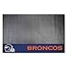 Fanmats 12183 NFL Denver Broncos Vinyl Grill Mat