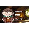 Fuggler Lord of The Rings ZURU Plush Monster Funny Ugly Collectible Toy for Adults and Kids, Age 4+ (Frodo)