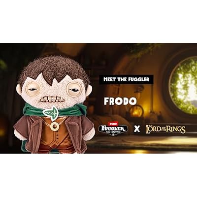 Fuggler Lord of The Rings ZURU Plush Monster Funny Ugly Collectible Toy for Adults and Kids, Age 4+ (Frodo)