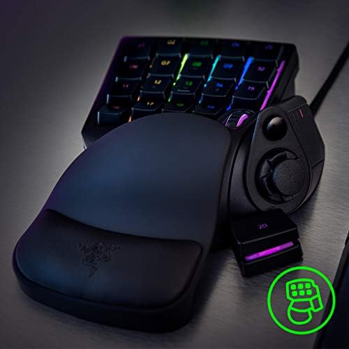 Bild 2 - Razer Tartarus V2 - Gaming Keypad (Gamepad mit mecha-membranen Tasten, 32 programmierbare Tasten, 8-Wege Thumbpad, Handballenauflage, Hypershift, RGB Chroma Beleuchtung) Schwarz