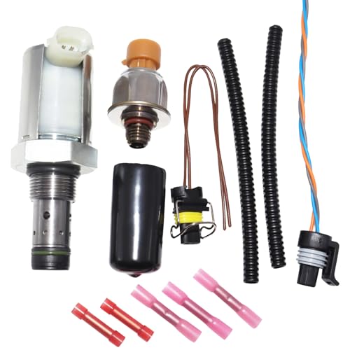 OSKYUO IPR Valve 6.0 Powerstroke Injection Pressure Regulator & ICP Sensor and Pigtail 5C3Z9C968CA Compatible with Ford E-350 F-250 F-350 E-450 Super Duty Excursion 5.4L 6.0L 6.8L V8 V10 Diesel CM5126