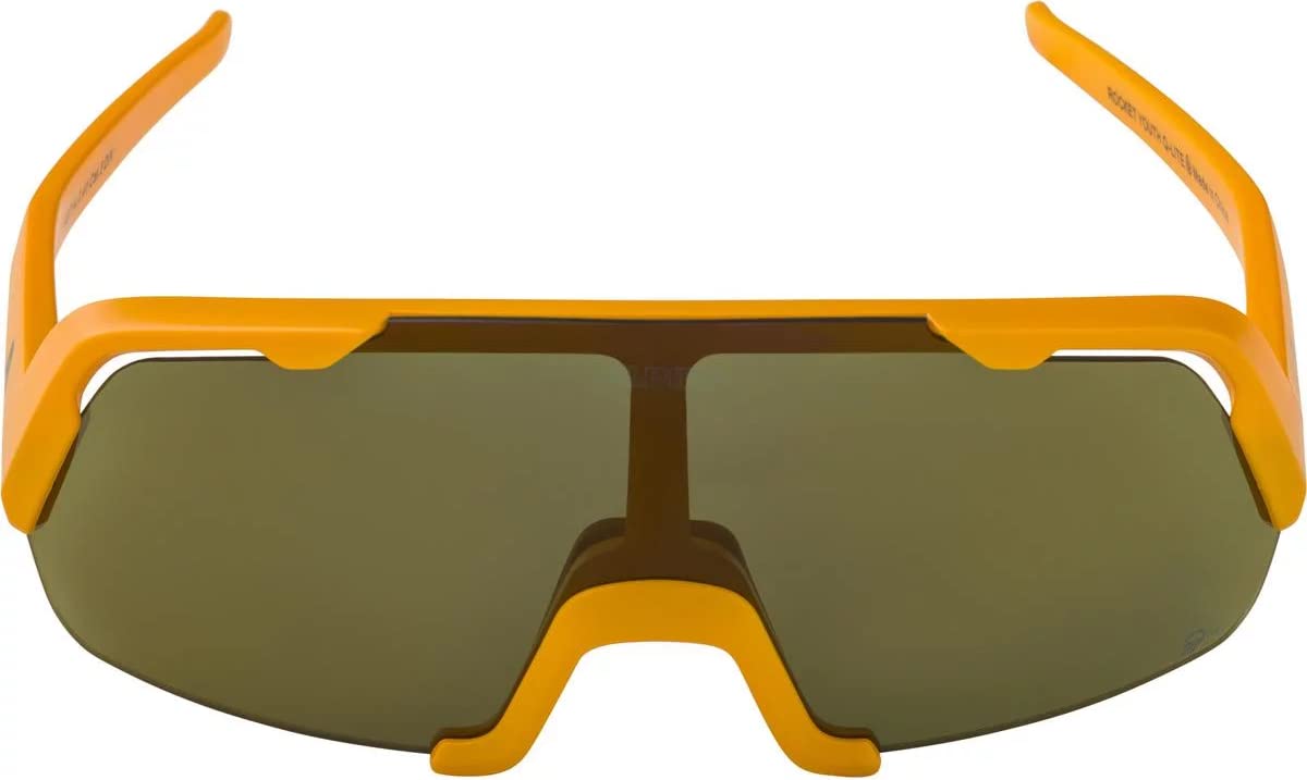 ALPINA ROCKET YOUTH Q-LITE - Verspiegelte, Kontrastverstärkende & Beschlagfreie Sport- & Fahrradbrille Mit 100% UV-Schutz Für Kinder