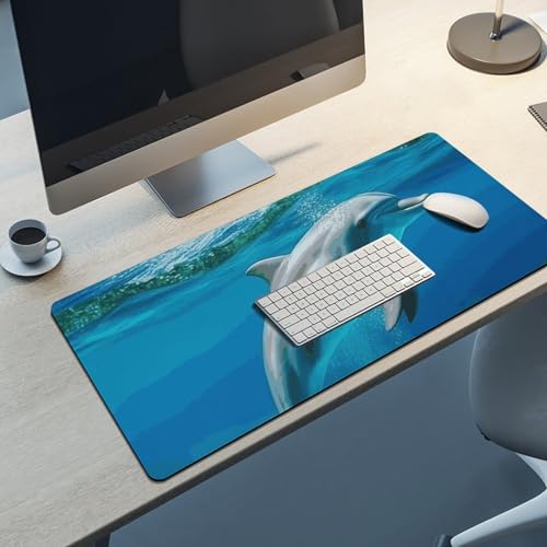 Tapis de souris LED imperméable grand format contre les rayures - 5