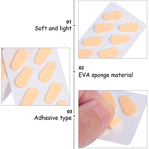 ARTIBETTER 40 Pares Adesivo Esponja Almofadas Nariz Óculos Almofadas Nariz Macio Auto Anti- Slip Nos
