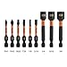 Railer Screwdriver Bit Set For Electricians - Premium S2 Steel Impact Driver Bits & Nut Drivers Set With A Magnetizer Bit Holder & Carabiner