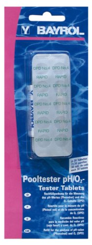 Preisvergleich Produktbild Bayrol 287132 Tabletten Nachfüllpackung pH / Sauerstoff für Pooltester