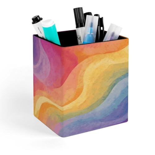 PU Leather Desk Organizer