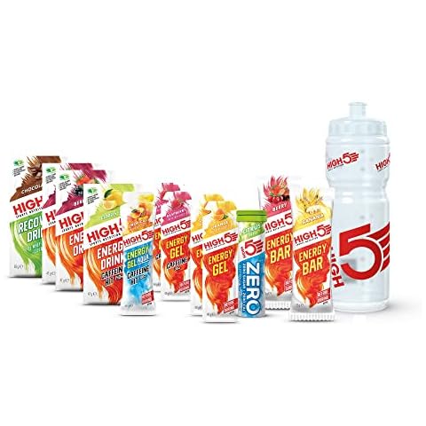 HIGH5 Cycle Pack Containing Cycling Energy Hydration & Recovery Products Cover