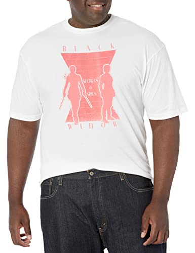 T-shirt Marvel homme grande taille résout problème longueur haut Spy Secrets