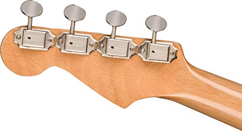 Fullerton Jazzmaster Uke Olympic White - Les Beatles, Paul McCartney, John Lennon, RIngo Starr, George Harrison Fullerton Jazzmaster Uke Olympic White – Image 7