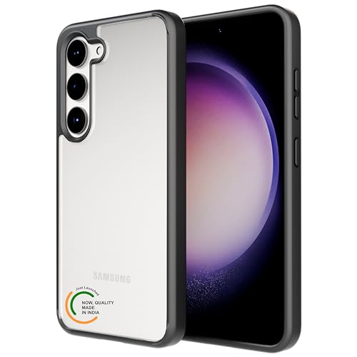 Image of Thermoplastic Polyurethane Case For Samsung Galaxy S23,[Anti-Yellowing Technology] [Military Grade Drop Protection] Shockproof Slim Hybrid Phone Case For Samsung Galaxy S23 5G-Carbon Black