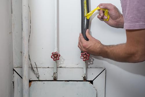 Duck Brand 288235 Foam Pipe Covers, Pipe Insulation Foam Tubes thumb #3