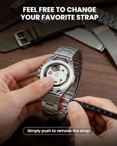 Image of 【New Upgraded】Eventronic Watch Repair Kit Professional 154PCS, Watch Link Removal Kit, Watch Battery Replacement Tool Kit & Strap Adjustment, Watch Tool Kit, Watch Band Pin Tool with Carrying Case