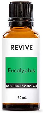 Eucalyptus Essential Oil 30mL by Revive Essential Oils - 100% Pure Therapeutic Grade, for Diffuser, Humidifier, Massage, Aromatherapy, Skin & Hair Care