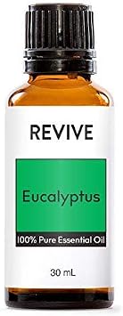 Eucalyptus Essential Oil 30mL by Revive Essential Oils - 100% Pure Therapeutic Grade, for Diffuser, Humidifier, Massage, Aromatherapy, Skin & Hair Care