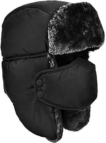 Unisex Winter Ear Flap, Trooper, Trapper, Bomber Hat, Keeping Warm While Skating, Skiing Other Outdoor Activities