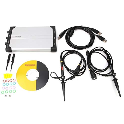 Osciloscopio del osciloscopio digital USB Kit virtual VDS2062 60MHz 2 canales 1 GSa/s for equipos portátiles PC de la tabla Para laboratorio