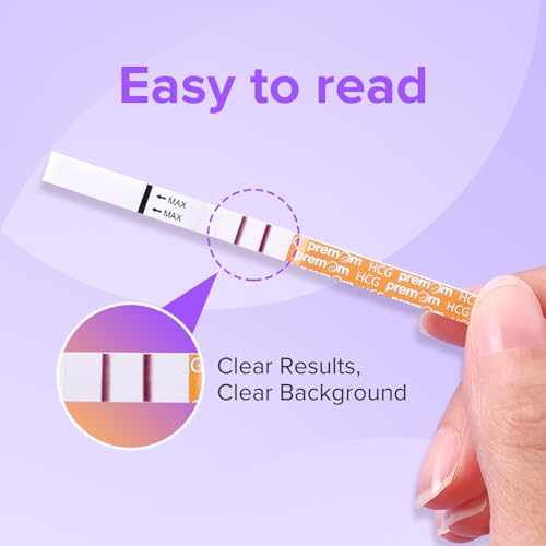 Image of Premom Pregnancy Test Strips - Early Detection Pregnancy Test Kit Powered by Premom Ovulation Predictor APP (50 Count)