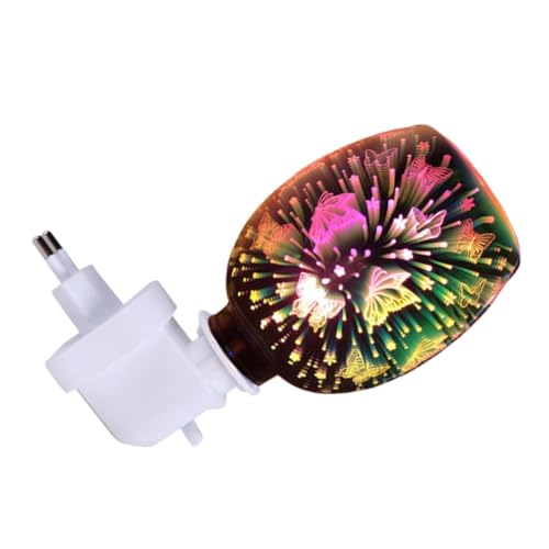 SMASOLO Quemador de Aromaterapia sin Humo Lámpara Eléctrica para Aceites Esenciales y Cera, Adecuado para Decoración y Ambientación en Espacios Interiores