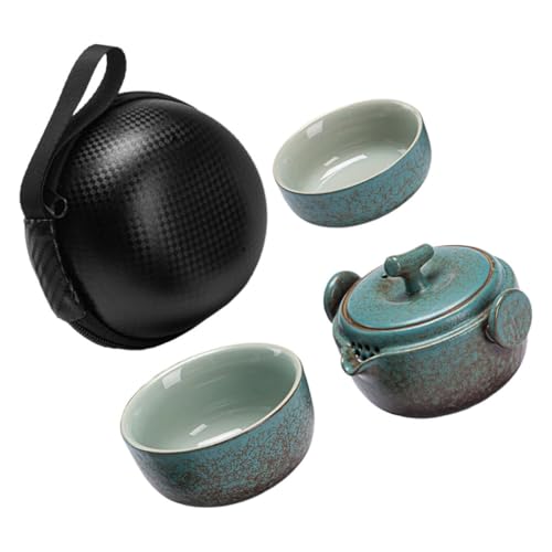 Tetera y taza portátil para fiestas de té con diseño japonés sofisticado 2
