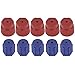 BASIKER R134a AC Caps 13mm and 16mm Car Air Conditioning System Charging Port Caps 5Pcs Red High and 5Pcs Blue Low