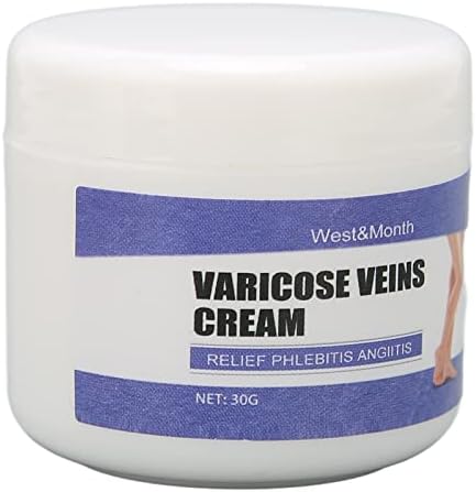 Vein Care Leg Cream For Varicose Veins & Spider Veins, Varicose Veins Treatment Cream Externally Applying Phlebitis Skincare Ointment, Improves The Appearance of Leg, 30g