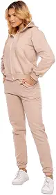 Conjunto Moletom Feminino com Capuz e Calça Jogger – Roupa de Frio Casual Confortável para Inverno, Academia, Viagem e Dia a Dia Con-0020