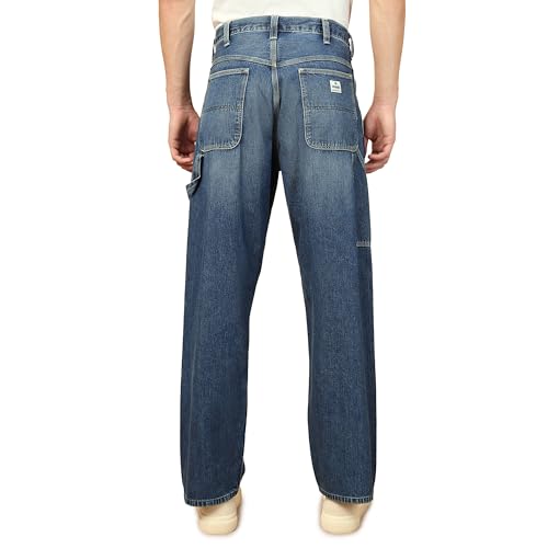 Image of Wrangler Men's Carpenter Loose Fit High-Rise Jeans