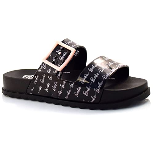 CHINELO DE GASPEA,INFANTIL,BARBIE,Preto,29