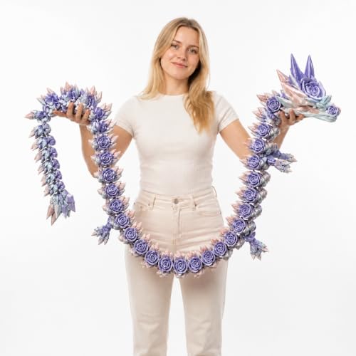 critigulf Giant 3D Printed Rose Dragon XL Collectible Toy, Extra Large Size, 47 Inch (Dream) by critigulf - Used condition - US$44.05