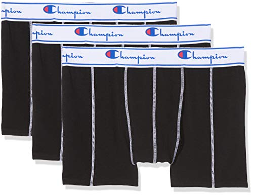 Preisvergleich Produktbild Champion Herren Boxershorts Coton (3er Pack), Schwarz (Noir 8Mj), Large