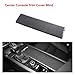 AMXDHH Car Center Console Trim Cover Blind 31469624,31469620 Fit for Volvo XC60 MK2 S60 19-25 Cup Holder Curtain Zipper Cover