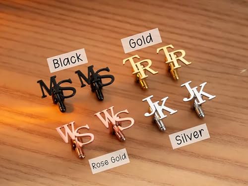 Mancuernillas personalizadas para hombre con caja de madera miniatura 6