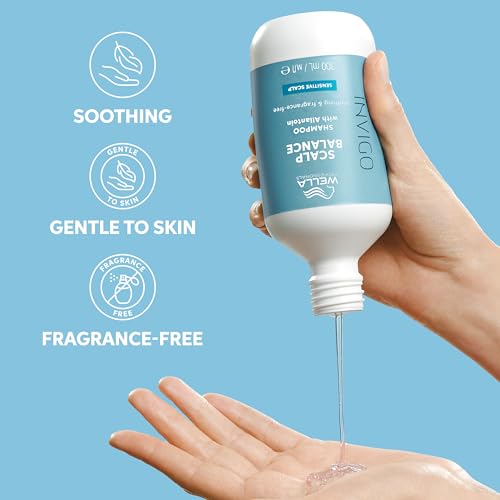 Wella Professionals INVIGO SCALP BALANCE Sensitive Scalp - Gentle Cleansing Shampoo - Dry Scalp Shampoo For Sensitive Scalps - Fragrance Free(1L)