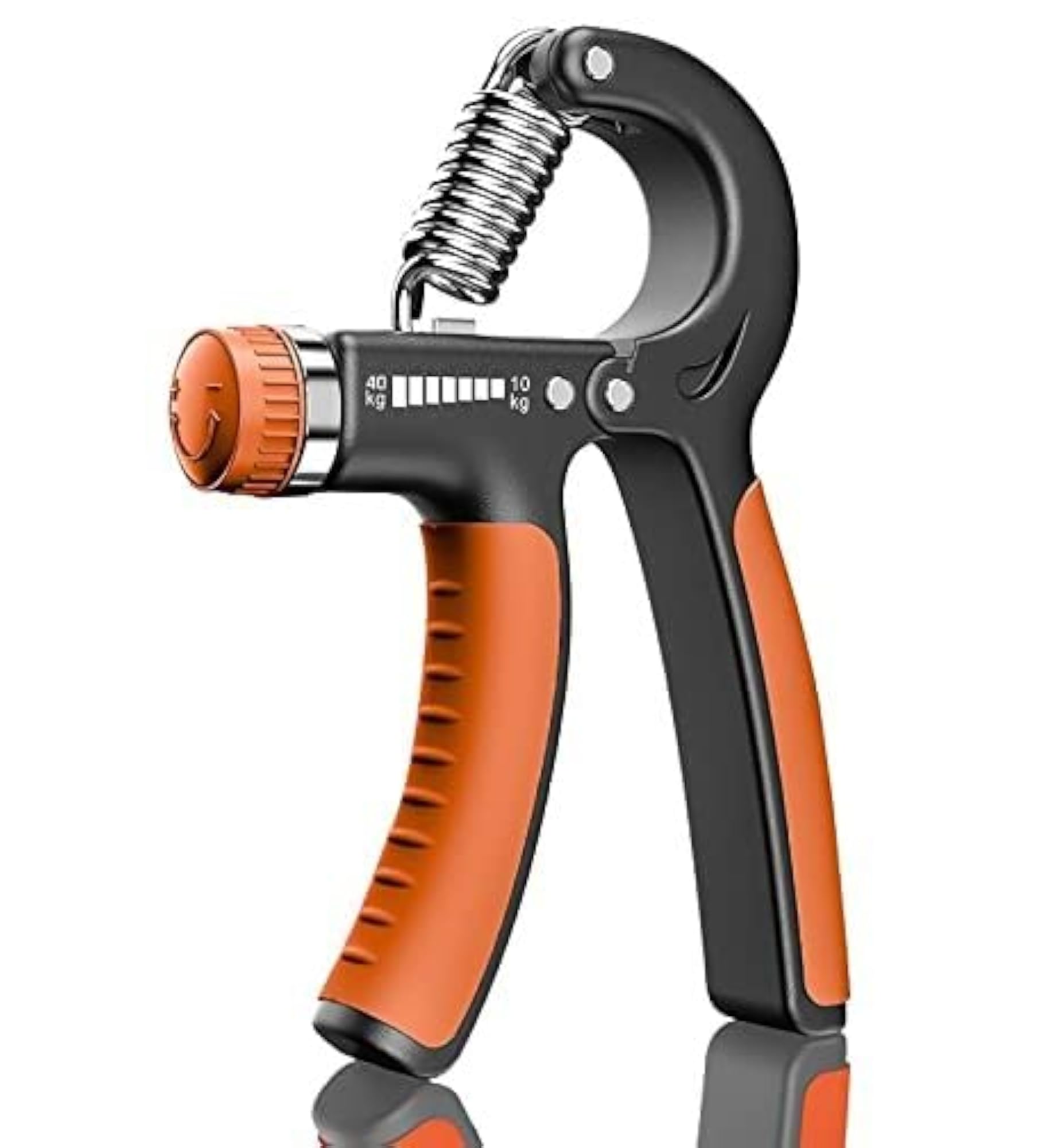 Adjustable Hand Grip Strengthener & Blue Wrist Support Band Combo