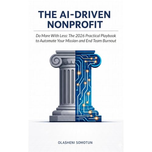 THE AI-DRIVEN NONPROFIT Audiolibro Por OLASHENI SOMOTUN arte de portada