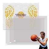 Baloncesto Sticky Mat, cojines de tracción de baloncesto,Voleibol pegamento agarre zapatos mate 17x12inch | Reemplazable portátil antideslizante resistente pegajoso para un mejor rendimiento en el
