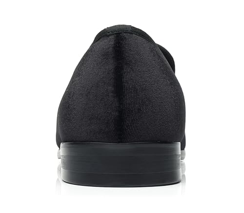 Image of Men's Dress Loafers Velvet Party Wedding Shoes