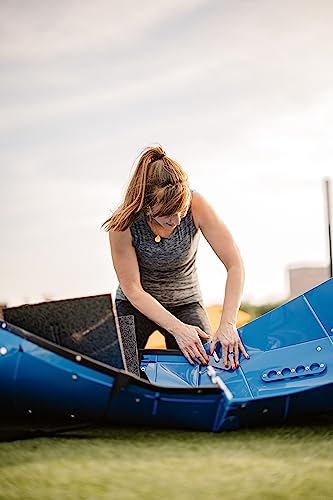 Tucktec Folding Kayak | 8' Folding Kayak | Compact Folding Kayak | 3-Year Warranty Kayak Durable Kayak For Adventures | 2023 Tucktec 8' Folding Kayak | Lightweight, Portable Kayak | Dark Blue #TOP5