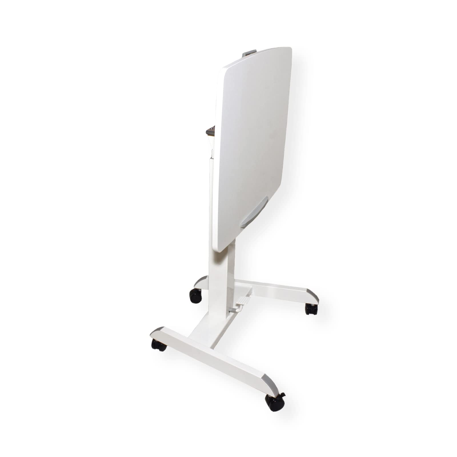 ROLINE PC-Arbeitstisch, höhenverstellbar, neigbar, weiß