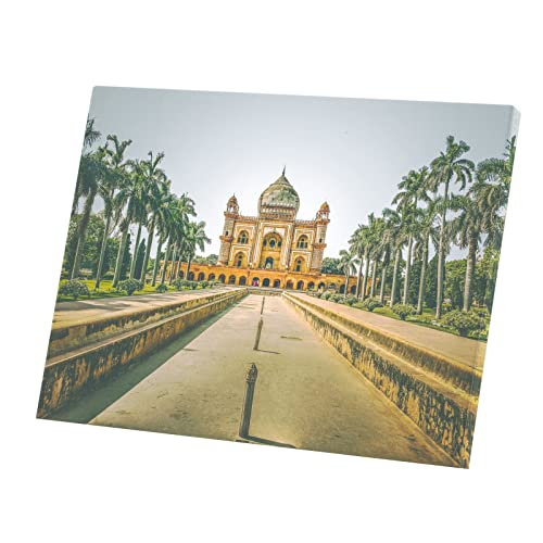 Affiche Tombe de Saadarjung Delhi en impression sur toile premium pour intérieur élégant