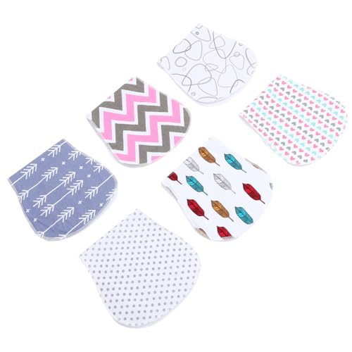 Débarbouillettes coton bébé en mousseline lot de 6 lingettes douces cadeau de naissance