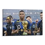 YINGWANG Kylian Mbappe, affiches de sports de football franais (2) Impression sur toile  suspendre Ide cadeau Dcoration pour la maison 30 x 45 cm