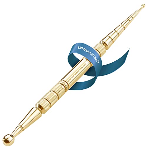 REMOS Lápiz de Acupresión y Meridianos - Oro - Bola-Ø 2.5/6.0 mm