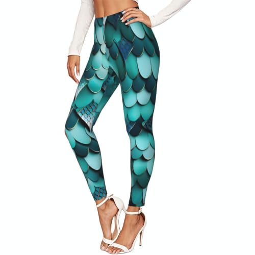 Leggings de sirena opacos ideales para yoga running y estilo casual urbano