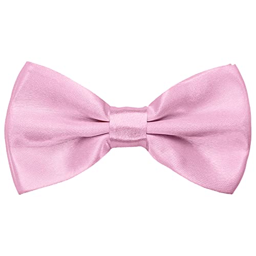 Image of Bow Tie for Men & Boys, Pre-Tied Bowtie Adjustable 9-18in, for Formal Tuxedo, Prom Party, Wedding