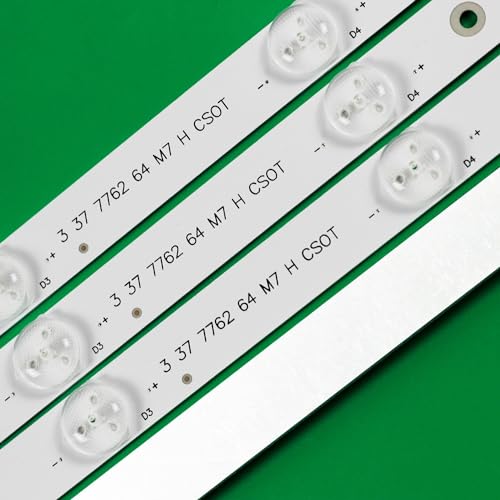 Tira de LED para iluminación trasera 32ld165ru con diodos EVERLIGHT 5