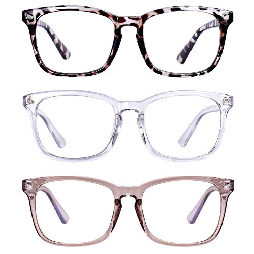 Maxjuli 3 Pack Blue Light Blocking Glasses