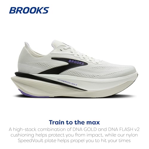 Brooks Hyperion Max 4 Homme : Chaussures de running légères pour entraînement intensif - 2