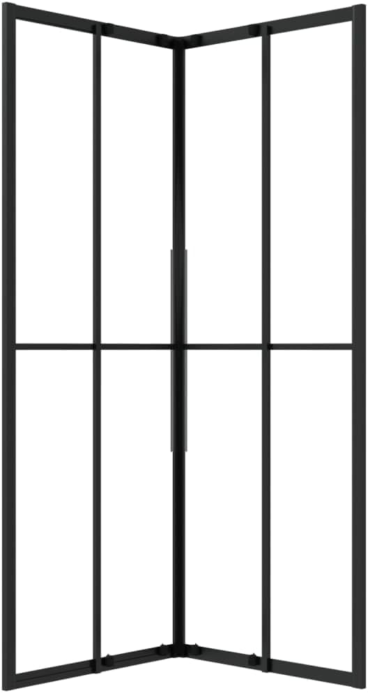 Shower Cabin 31.5" x 31.5" x 70.9" Square Shower Enclosure with Safety Glass and Aluminum Profile, Modern Transparent Bathroom Shower Stall